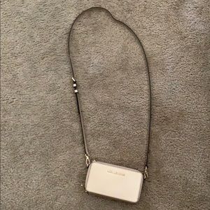 Michael Kora Champagne Gold Small Wallet Crossbody